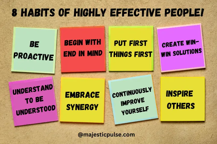 8 habits of highly effective people