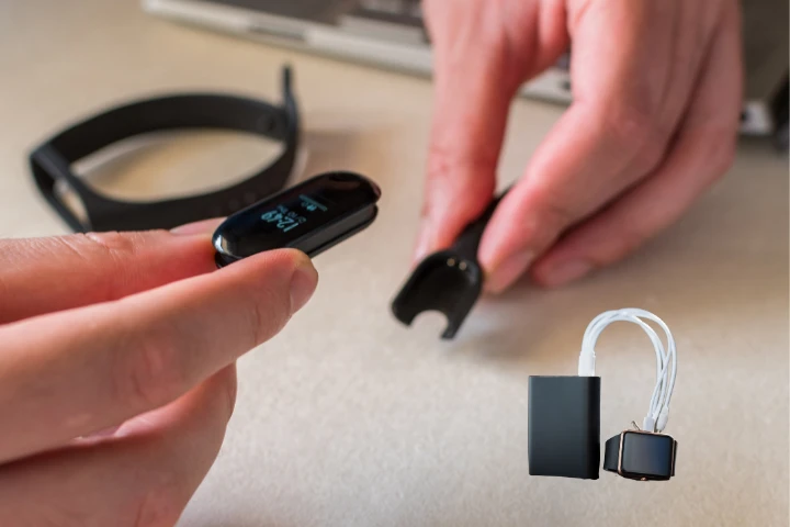 how to charge a smart watch with magnet charger