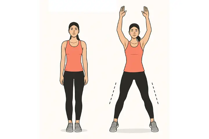10-minute home workout routine for beginners without equipment