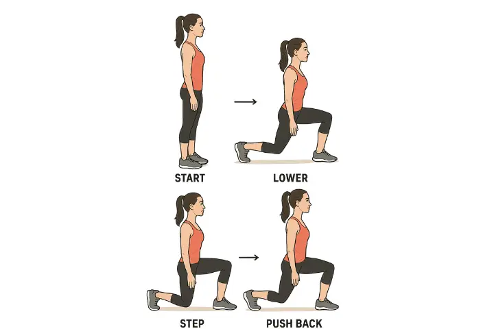 quick beginner HIIT workout at home in 10 minutes 