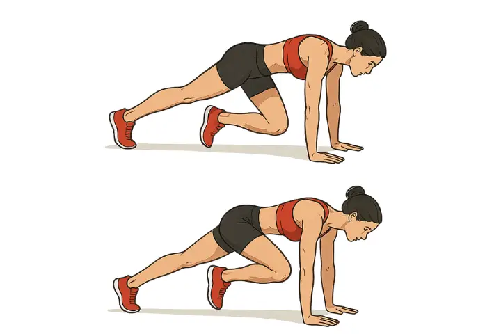 simple home workout for beginners no equipment needed
